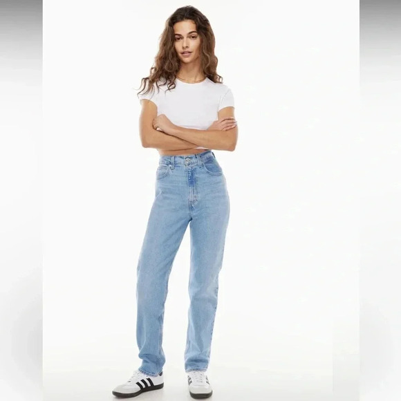 'Levis 70s High Straight  Jean light wash - Picture 1 of 12